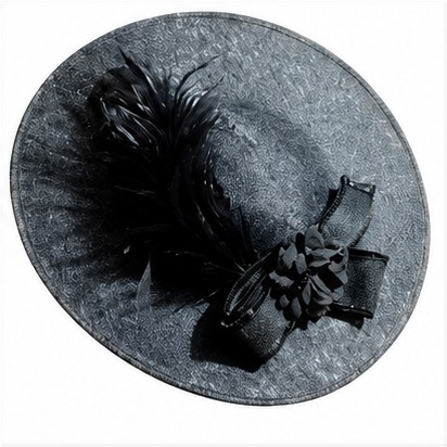 Black Feather Fascinator