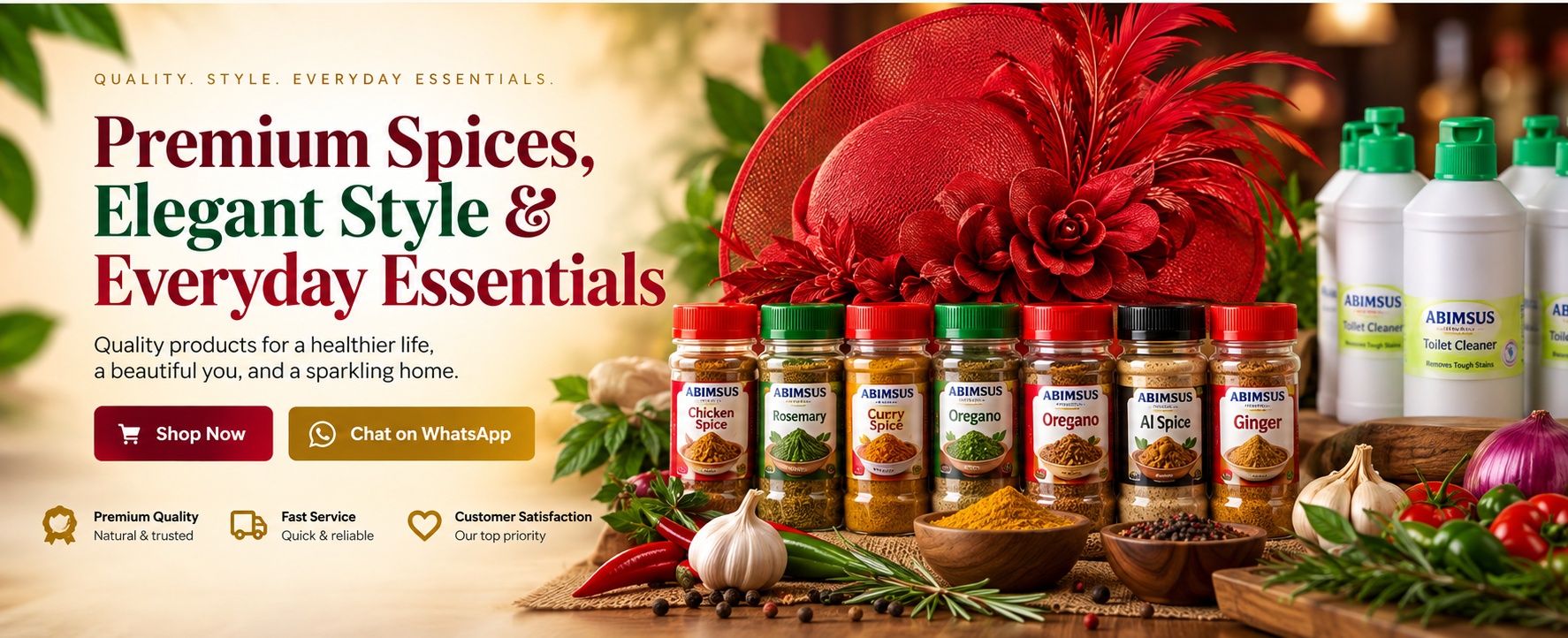 Abimsus Resources Venture spices and elegant style